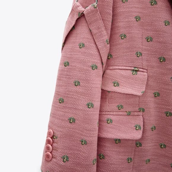 NWT SPECIAL EDITION CFDA/Vogue Embroidered Blazer - Picture 6 of 9